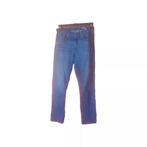 Men's Athletic Cut Blue Jeans Size 30x32 - Picture 1 of 5